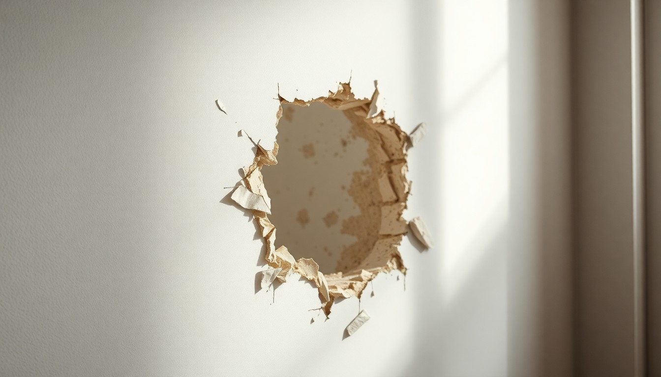 父が実家の壁に穴を開けたエピソードが話題に