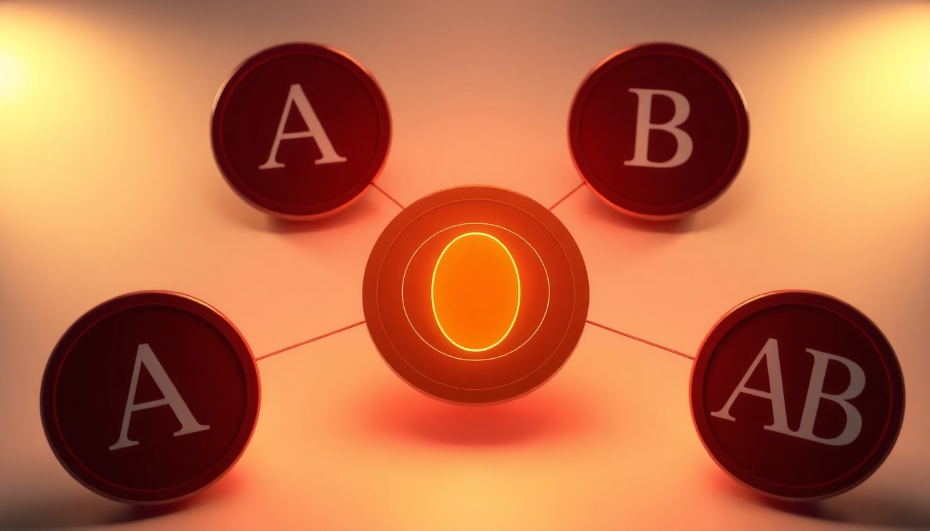 O型と相性の良い血液型