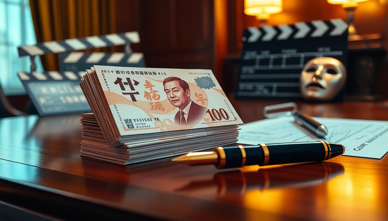 女優業のギャラと収入源